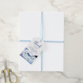 Onder het Zee Boy Baby shower Bedankt Cadeaulabel (Met Touw)