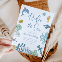 Onder het Zee Boy Baby shower