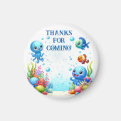 Onder het Zee Boy Birthday | Magneet (Voorkant)