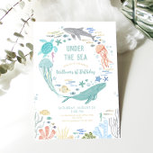 Onder het Zee Boys 1e Verjaardag Kaart