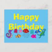 Onder het Zee Briefkaart (Voorkant)