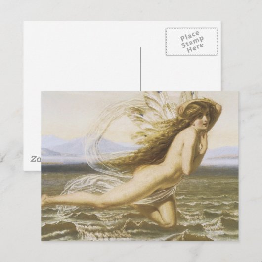 Onder het Zee Briefkaart (Voorkant / Achterkant)