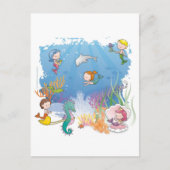 Onder het Zee Briefkaart (Voorkant)