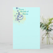 Onder het zee briefpapier (Staand voorkant)