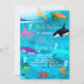 Onder het Zee Bright Kaart (Voorkant)