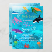 Onder het Zee Bright Kaart (Voorkant / Achterkant)