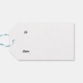 Onder het Zee Cadeaulabel (Achterkant Horizontaal)