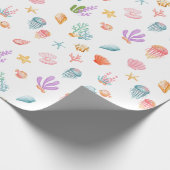 Onder het Zee Cadeaupapier (Hoek)