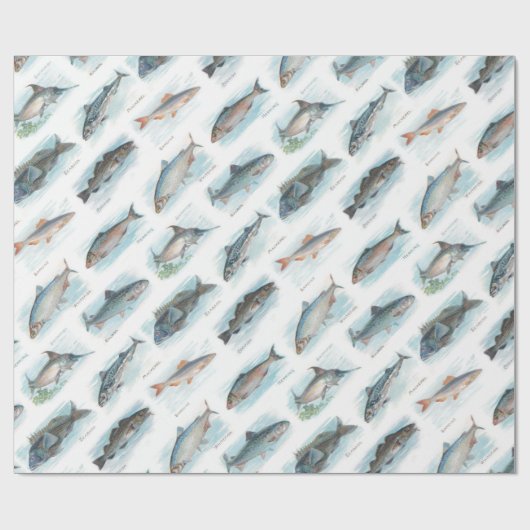 Onder het Zee Cadeaupapier (Vlak)