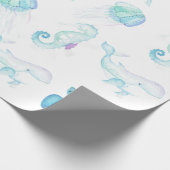 Onder het Zee Cadeaupapier (Hoek)