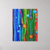 Onder het Zee Canvas Afdruk (Voorkant)