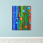 Onder het Zee Canvas Afdruk (Insitu (Houten vloer))