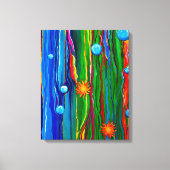 Onder het Zee Canvas Afdruk (Voorkant)