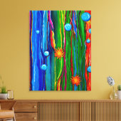 Onder het Zee Canvas Afdruk (Insitu (Woonkamer))