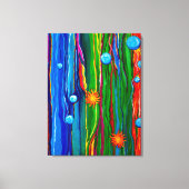 Onder het Zee Canvas Afdruk (Voorkant)