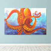 Onder het Zee Canvas Afdruk (Insitu (Houten vloer))