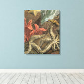 Onder het Zee Canvas Afdruk (Insitu (Houten vloer))