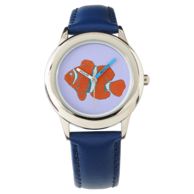 Onder het zee clownvis horloge (Voorkant)