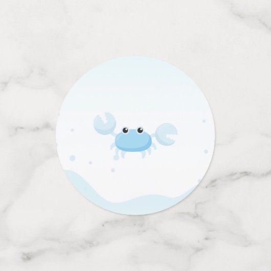 Onder het zee confetti (Kleine voorkant)