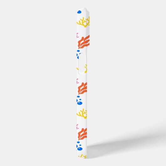 Onder het Zee Coral Seamless Pattern Phone Case (Achterkant / Rechts)