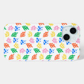 Onder het Zee Coral Seamless Pattern Phone Case (Achterkant (horizontaal))