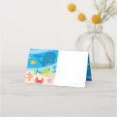 Onder het Zee Creatures Birthday Plaatskaartje (Voorkant)