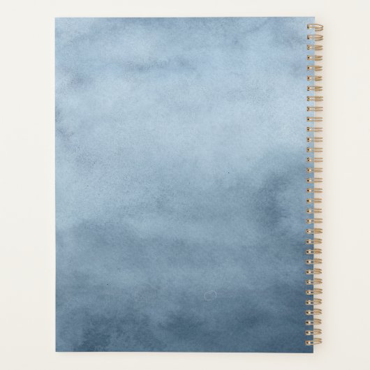 Onder het Zee creeert de Scène van de Waterverf va Planner (Achterkant)