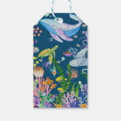 Onder het Zee dank ik u Cadeaulabel (Achterkant)