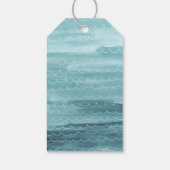 Onder het Zee Dank u Labels Cadeaulabel (Achterkant)