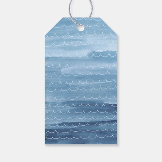 Onder het Zee Dank u Labels Cadeaulabel (Achterkant)