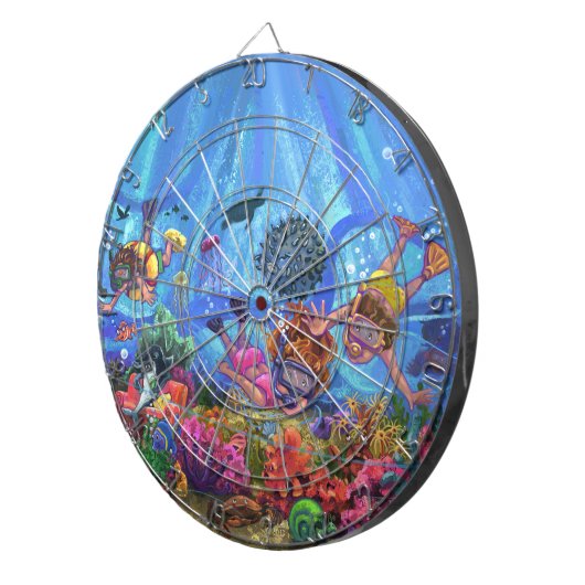 Onder het Zee Dartbord (Voorkant Rechts)