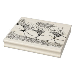 Onder het Zee Design Rubberstempel