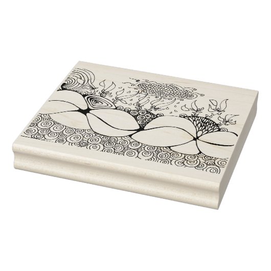 Onder het Zee Design Rubberstempel (Stempel)