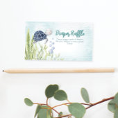 Onder het Zee Diaper Raffle Baby shower Kaart