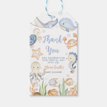 Onder het zee dieren oceaan Baby shower