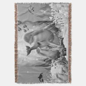 Onder het Zee Dolfijn gooien deken
