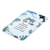 Onder het Zee Dolphin Shark Whales Verjaardag Kind Magneet (Linkerzijde)