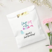 Onder het Zee Dolphin | Verjaardag van het meisje Bedankzakje (Gezegeld)