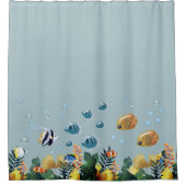 Onder het Zee Douchegordijn (Voorkant)