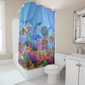 Onder het Zee Douchegordijn (In situ)