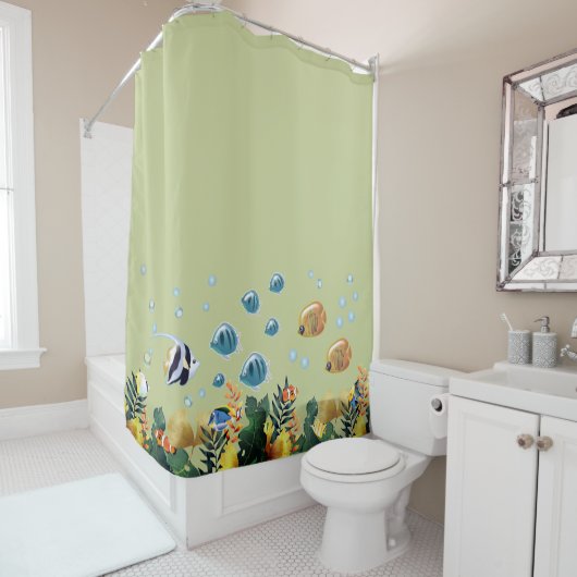 Onder het Zee Douchegordijn (In situ)