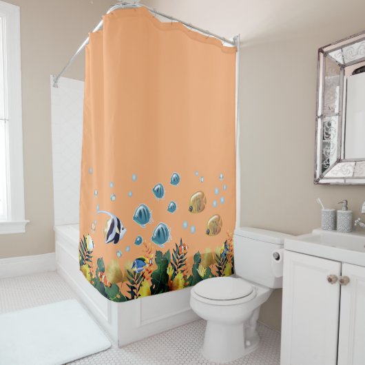 Onder het Zee Douchegordijn (In situ)