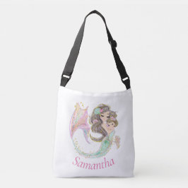 onder het zee een zeemeerminnende kruiszak crossbody tas