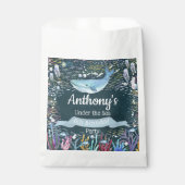 Onder het Zee elke leeftijd verjaardagsfeest Bedankzakje (Voorkant)