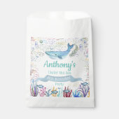 Onder het Zee elke leeftijd verjaardagsfeest Bedankzakje (Voorkant)