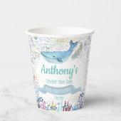 Onder het Zee elke ouderdom Papieren Bekers (Voorkant)