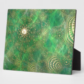 Onder het Zee Emerald Photo Plaque Fotoplaat (Zijkant)