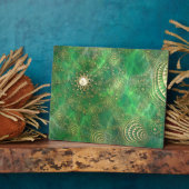 Onder het Zee Emerald Photo Plaque Fotoplaat (Zijkant)