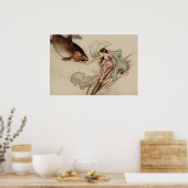 Onder het Zee Enchanted  art Poster (Keuken)