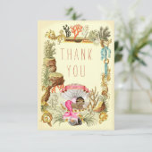 Onder het Zee Etnische Zeemeerminnenprinses bedank Bedankkaart (Staand voorkant)